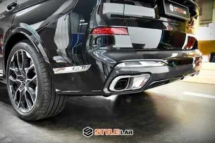 BMW X7 크롬죽이기와 실내 PPF 시공했어요. 하남랩핑/하남크롬죽이기/하남PPF 전문점 스타일랩 / 하남시 초일동