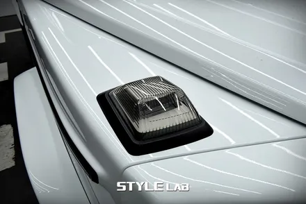 벤츠 G63 AMG G바겐 스모그 PPF 라이트 3종 & 고정형 사이드스텝 크롬죽이기 by 블랙 PPF, 윈드쉴드(엑소쉴드) / 하남 PPF 시공전문 / 하남시 초일동