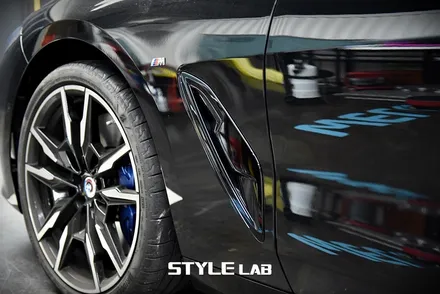BMW M850i 8시리즈 전체 크롬죽이기 / 뒷범퍼 하단 블랙 랩핑 / 하남랩핑 하남크롬죽이기 스타일랩 / 하남시 초일동