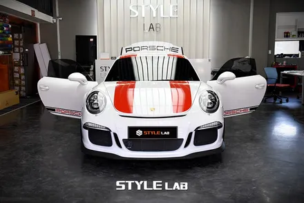 포르쉐 GT3 커스텀데칼 - GT3 R 스타일로 꾸미기 / 하남랩핑 강동랩핑 송파랩핑 스타일랩 / 하남시 초일동