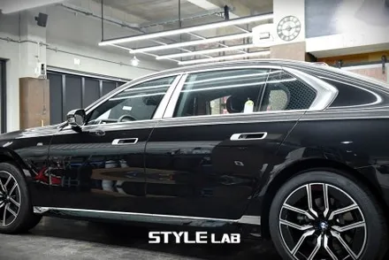 크롬죽이기 BMW 740i 7시리즈올블랙 / 하남 미사 강동 크롬죽이기 랩핑 / 하남시 초일동