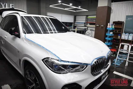 BMW X5 모델 : PPF 시공과 크롬죽이기 랩핑 시공 했습니다. 하남PPF 하남크롬죽이기 시공전문 스타일랩 / 하남, 송파, 강동, 경기광주