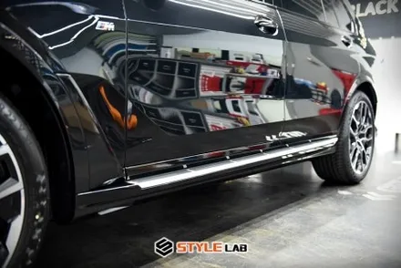 BMW X7 루프랙 크롬죽이기 좀 도와주세요! 퇴짜맞고 온 X7의 크롬죽이기! 위례에서 하남으로~ 랩핑전문 스타일랩 / 하남시 초일동