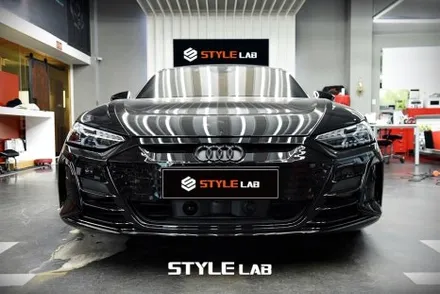 아우디 이트론GT e-tron GT 블랙 엠블럼, 블랙 레터링 순정파츠 교체 / 하남 스타일랩 / 하남시 초일동