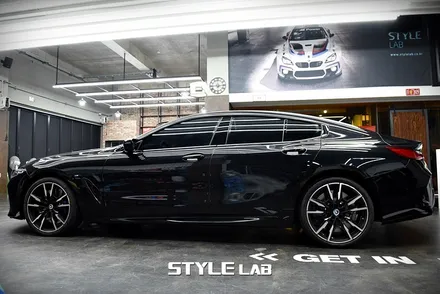 BMW M850i 8시리즈 전체 크롬죽이기 / 뒷범퍼 하단 블랙 랩핑 / 하남랩핑 하남크롬죽이기 스타일랩 / 하남시 초일동