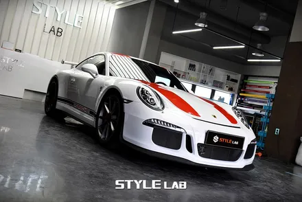포르쉐 GT3 커스텀데칼 - GT3 R 스타일로 꾸미기 / 하남랩핑 강동랩핑 송파랩핑 스타일랩 / 하남시 초일동