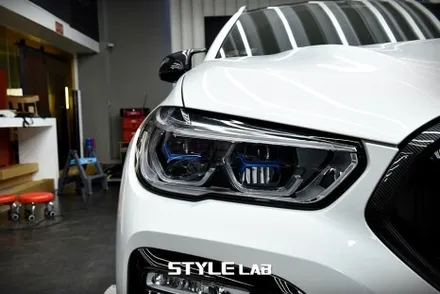 BMW G06 X6 윈도우몰딩, 루프랙, 후면 엠블럼 크롬죽이기 / 헤드라이트, 테일램프 스모그 PPF 시공/ 디바인쉘 스모키 그레이 / 강동크롬죽이기, 강동랩핑 / 하남시 초일동