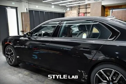 크롬죽이기 BMW 740i 7시리즈올블랙 / 하남 미사 강동 크롬죽이기 랩핑 / 하남시 초일동