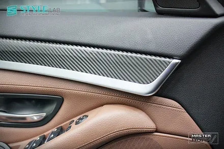 [스타일랩 하남점] BMW 520d F10 모델. 인기가 가장 좋은 카본블랙으로 실내랩핑 하기 / 분당, 잠실, 판교 랩핑 전문 / 하남시 초일동