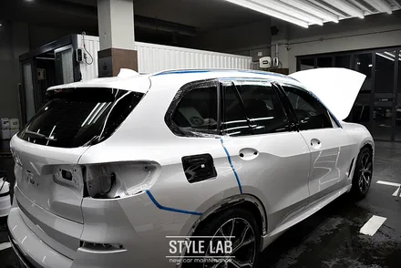 하남 스타일랩에서 신차 출고 후 PPF와 크롬죽이기 했어요. BMW X5! / 하남, 송파, 강동, 경기광주