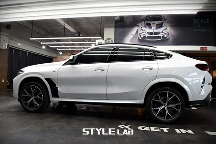 BMW G06 X6 블랙PPF 루프스킨, 크롬죽이기 및 하단 블랙랩핑, 바디킷 PPF 시공/ 하남PPF 하남루프스킨 / 하남시 초일동
