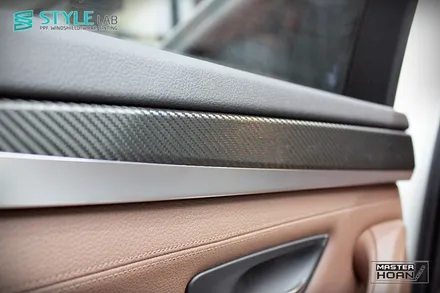 [스타일랩 하남점] BMW 520d F10 모델. 인기가 가장 좋은 카본블랙으로 실내랩핑 하기 / 분당, 잠실, 판교 랩핑 전문 / 하남시 초일동