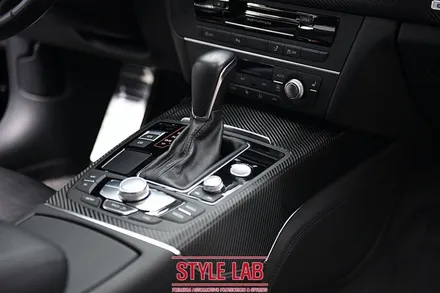 아우디 A7 실내 카본랩핑 - 스타일랩(STYLE LAB) / 강남, 송파, 잠실 랩핑 / 미사랩핑 / 하남랩핑 / 하남시 초일동