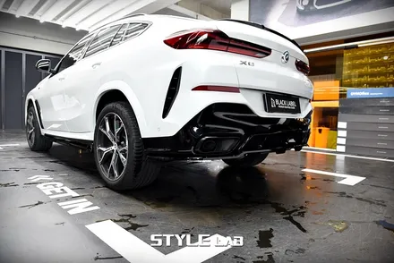 BMW G06 X6 블랙PPF 루프스킨, 크롬죽이기 및 하단 블랙랩핑, 바디킷 PPF 시공/ 하남PPF 하남루프스킨 / 하남시 초일동