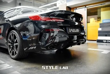 BMW M850i 8시리즈 전체 크롬죽이기 / 뒷범퍼 하단 블랙 랩핑 / 하남랩핑 하남크롬죽이기 스타일랩 / 하남시 초일동