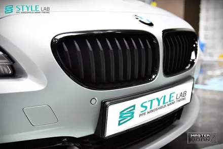 BMW 640d 그란쿠페(F12) 3M 1080 사틴 화이트알루미늄 전체랩핑, 실내랩핑, 몰딩랩핑 + 하남랩핑 + 미사강변도시랩핑 + 스타일랩 / 하남시 초일동