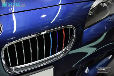 BMW 528i(F10) 실내랩핑,사이드미러랩핑+3M브러쉬드티타늄+3M사틴화이트알루미늄+미사강변도시랩핑+하남랩핑+스타일랩 / 하남시 초일동
