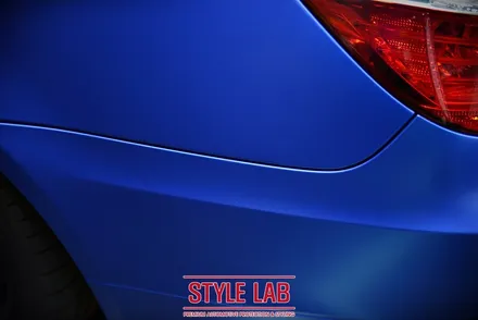 BMW E60 535i : 3M S347 사틴 퍼펙트 블루 전체랩핑, 카본 블랙 실내랩핑. 하남랩핑, 미사랩핑, 강동랩핑, 강남랩핑, 남양주랩핑 / PPF 랩핑 시공 전문 스타일랩 / 하남시 초일동