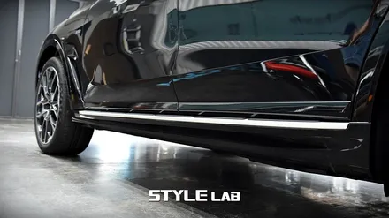BMW X7 LCI 모델 올블랙 만들기. 블랙그릴 교체와 크롬죽이기 랩핑 / 하남시 초일동