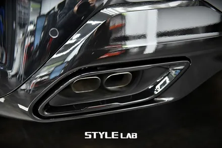 BMW M850i 8시리즈 전체 크롬죽이기 / 뒷범퍼 하단 블랙 랩핑 / 하남랩핑 하남크롬죽이기 스타일랩 / 하남시 초일동