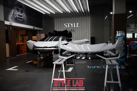 슈퍼카 람보르기니 우라칸 스파이더 : 에이버리 유광 오렌지 전체랩핑 / 하남랩핑, 슈퍼카랩핑 전문 스타일랩 / 하남시 초일동