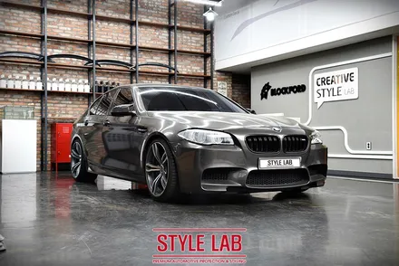 BMW 528i 3M 카본블랙 실내랩핑 시공 - 스타일랩(STYLE LAB) / 하남 실내랩핍, 강남 실내랩핑, 송파, 잠실 실내랩핑 / 하남시 초일동