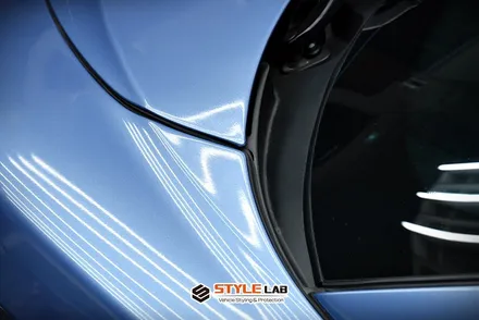맥라렌 570S 스파이더의 색상 변경. 3M 2080 시리즈는 어떤 장단점이 있을까? 자동차 필름 현황은? 슈퍼카 전체랩핑 하남 스타일랩 / 하남시 초일동