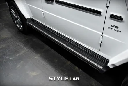 벤츠 G63 AMG 페리 G바겐 스페셜패키지 PPF와 세로그릴 크롬죽이기 랩핑 시공 / 하남시 초일동