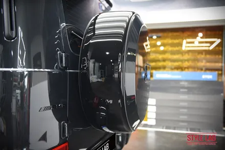 벤츠 G63 AMG G바겐 PPF 전체시공과 전면유리 보호필름 다이노플렉스 시공. 사이드스텝 & 스페어 커버 크롬죽이기 블랙 PPF / 하남PPF 하남신차패키지 스타일랩 / 하남, 송파, 강동, 경기광주