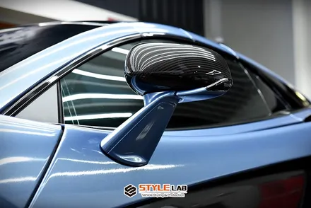 맥라렌 570S 스파이더의 색상 변경. 3M 2080 시리즈는 어떤 장단점이 있을까? 자동차 필름 현황은? 슈퍼카 전체랩핑 하남 스타일랩 / 하남시 초일동