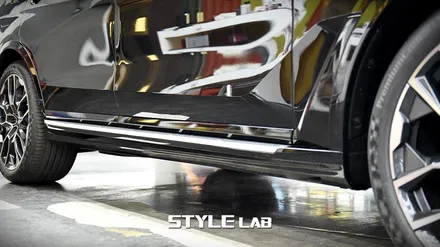 BMW X7 LCI 모델 올블랙 만들기. 블랙그릴 교체와 크롬죽이기 랩핑 / 하남시 초일동