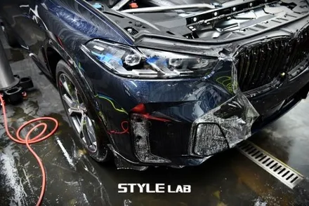 하남PPF/크롬죽이기 - BMW X5 본넷, 앞범퍼, 앞휀더 PPF 시공과 크롬죽이기 랩핑, 블랙그릴 교체까지 / 하남시 초일동