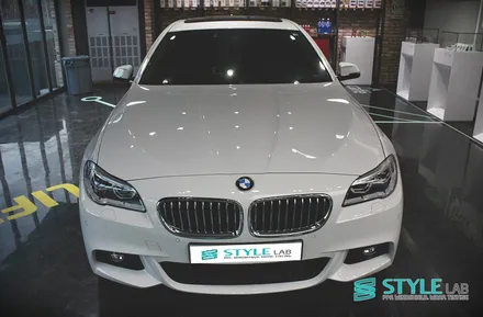 [스타일랩 하남점] BMW F10 520d 에이버리 유광블랙 루프스킨 시공 / 하남,강동 루프스킨 랩핑 / 하남시 초일동