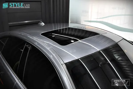 BMW 420d 그란쿠페 에이버리 유광 블랙 루프스킨 시공 + BMW 루프스킨 + 하남루프스킨 + 하남랩핑 + 스타일랩하남점 / 하남시 초일동
