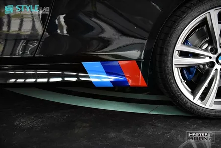 BMW 428i M 스포츠 패키지 - M 삼선라인 데칼 시공 / 하남시 초일동