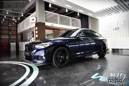 BMW 3GT : 3M 사틴 다크그레이 전체랩핑 / 하남랩핑 / 스타일랩 / 하남시 초일동