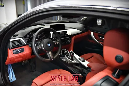 BMW 428i 쿠페 3M 카본 블랙 실내랩핑 / 하남랩핑, 미사랩핑, 강동랩핑, 송파랩핑, 잠실랩핑 시공 전문 스타일랩 / 하남시 초일동