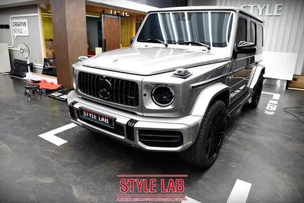 벤츠 G63 AMG(G바겐) 블랙에디션 : KF21 PPF 프런트패키지, 실내PPF, 사이드스탭 크롬죽이기 블랙 PPF, 윈드쉴드/ 하남PPF/ 미사PPF/ 스타일랩 / 하남시 초일동