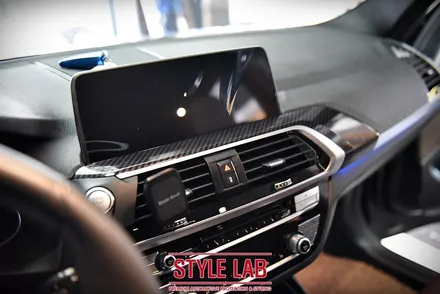 BMW G01 X3 : 3M 180MC 유광 카본 실내랩핑/ 하남랩핑/ 미사랩핑/ 강동랩핑/ 송파랩핑/ 구리랩핑/ 스타일랩 / 하남시 초일동