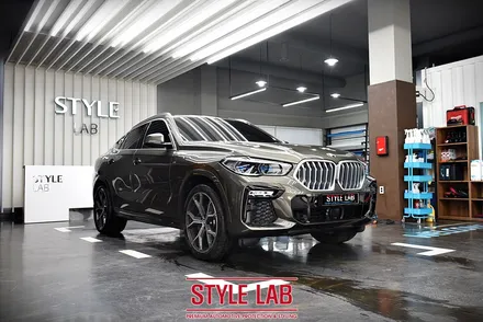 BMW G06 X6 : 블랙PPF 루프스킨, 크롬죽이기, 디퓨저 및 사이드가니쉬 블랙랩핑, 키드니그릴 블랙교체/ 하남, 미사 랩핑 PPF 전문점 스타일랩 / 하남시 초일동