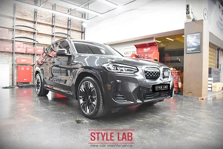 BMW iX3 크리스탈3종, 실내카본랩핑, 블랙그릴 / 하남랩핑,PPF 스타일랩 / 하남, 송파, 강동, 경기광주