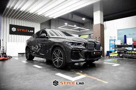 BMW X6 부분랩핑으로 뽀인~ 살려줬어요. 하남 랩핑은 고인물이 있는 스타일랩으로 오세요~! / 하남시 초일동