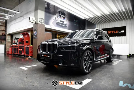 BMW X7 디바인쉘 PPF로 보호하기! 블랙의 가장 완벽한 보호는 PPF 입니다. 하남 PPF 잘하는 곳 스타일랩에서! / 하남시 초일동