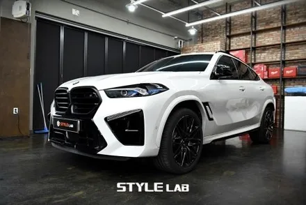 [하남 스타일랩] BMW X6M 컴페티션 전체랩핑 - 무광 건메탈 그레이 메탈릭 / 하남시 초일동