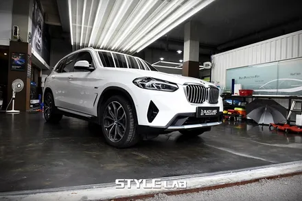 하남 스타일랩 BMW X3 실내랩핑 우드를 카본으로 바꿔보세요! / 하남시 초일동