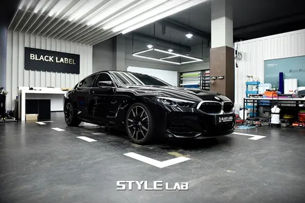 BMW M850i 8시리즈 전체 크롬죽이기 / 뒷범퍼 하단 블랙 랩핑 / 하남랩핑 하남크롬죽이기 스타일랩 / 하남시 초일동