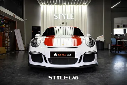 포르쉐 GT3 커스텀데칼 - GT3 R 스타일로 꾸미기 / 하남랩핑 강동랩핑 송파랩핑 스타일랩 / 하남시 초일동