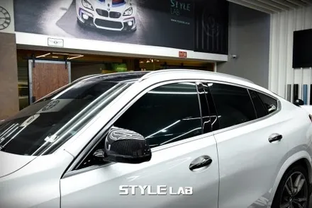 BMW G06 X6 윈도우몰딩, 루프랙, 후면 엠블럼 크롬죽이기 / 헤드라이트, 테일램프 스모그 PPF 시공/ 디바인쉘 스모키 그레이 / 강동크롬죽이기, 강동랩핑 / 하남시 초일동
