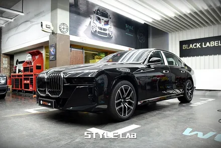 크롬죽이기 BMW 740i 7시리즈올블랙 / 하남 미사 강동 크롬죽이기 랩핑 / 하남시 초일동