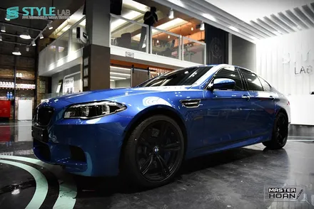 BMW F10 M5 신차패키지+전체PPF(스톤아머)+솔라가드프리미엄LX 열차단썬팅+클리어플렉스 윈드쉴드+하남PPF+강동PPF+미사강변도시썬팅+스타일랩+솔라가드하남점 / 하남시 초일동
